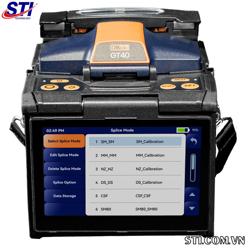 May Han Cap Quang Dbtek Gt40 Truoc