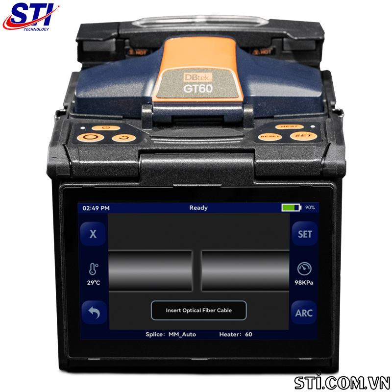 May Han Cap Quang Dbtek Gt60 Mat Truoc