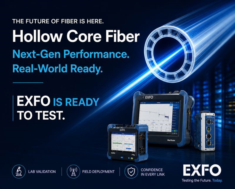 Exfo đo Kiểm Hcf Hollow Core Fiber