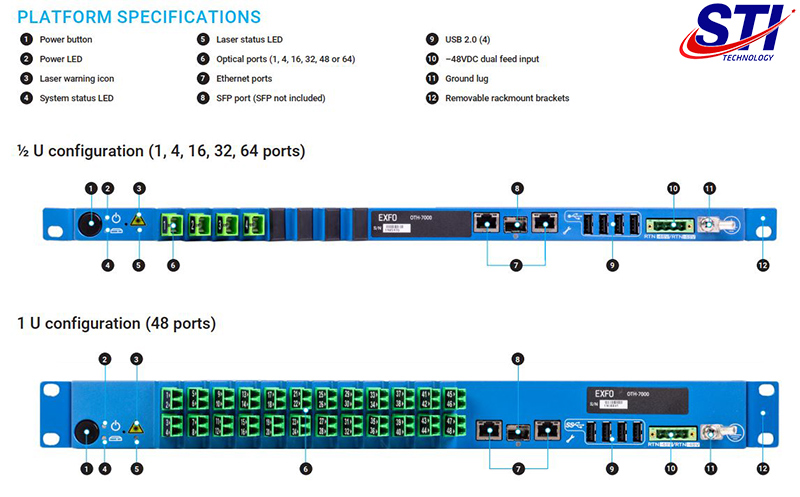 Don Vi Do Kiem Tu Xa Rtu Oth 7000 Exfo Rftm